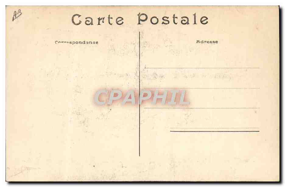 CPA Fantaisie Avion Aviation Caricature Farman — Rückseite