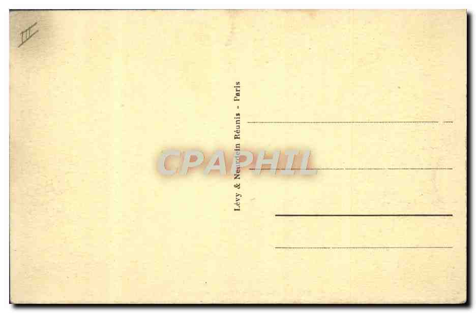 CPA Avion Aviation Istres Entree du camp d'aviation  — Rückseite