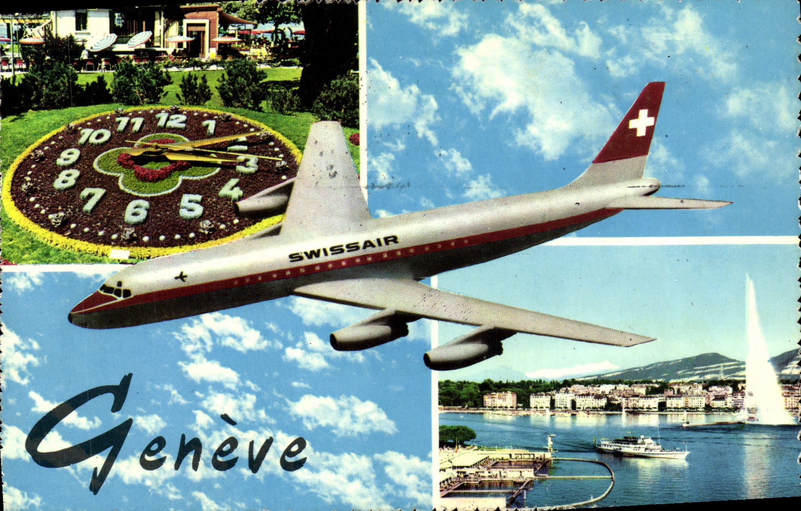CPM Avion Aviation Swissair Geneve