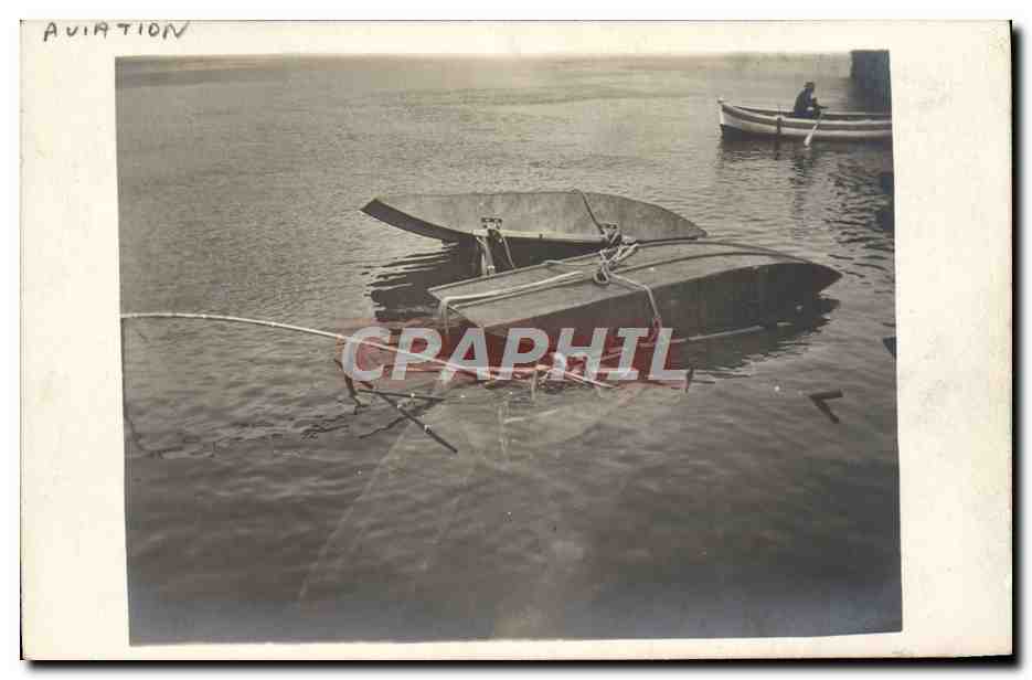 CARTE PHOTO Avion Aviation Hydravion 