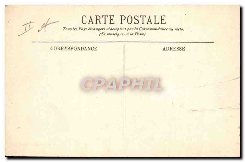 CPA Avion Aviation Dirigeable Zeppelin Ville de Nancy evoluant dans les airs  — Rückseite