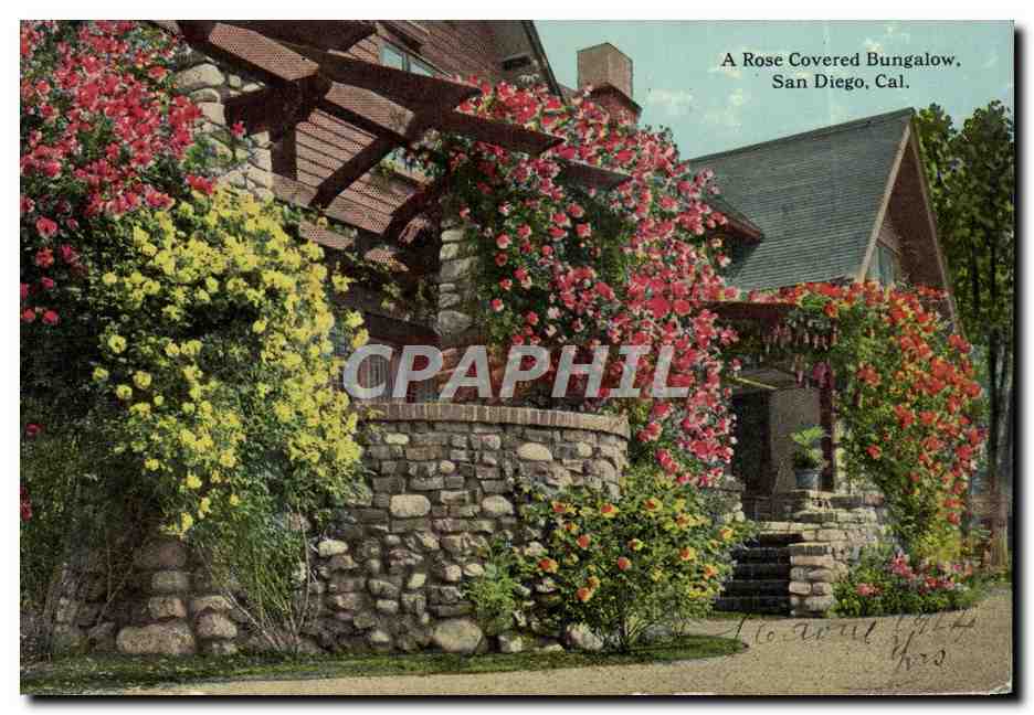 CPA A Rose Covered Bungalow San Diego Cal