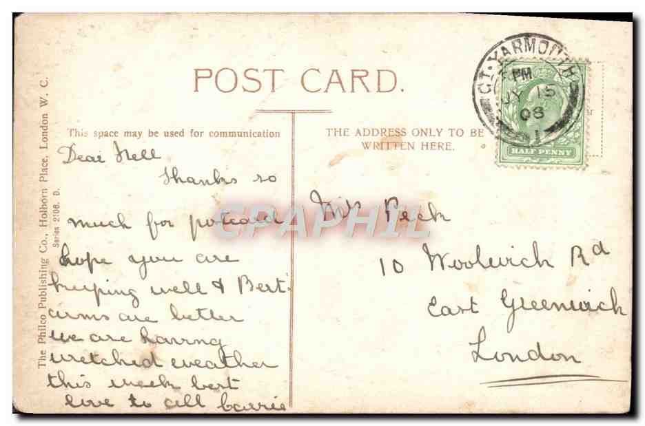 CPA Miss Maudi Darrell — Verso