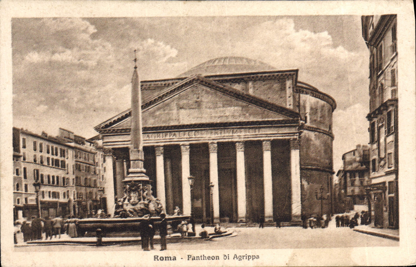 CPA Roma Pantheon di Agrippa
