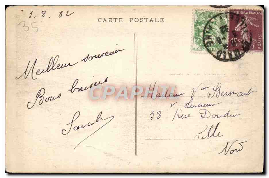 St-Malo - Côte d'Emeraude - Vue générale - G. M. - Édition G. M. St-Malo — Reverso