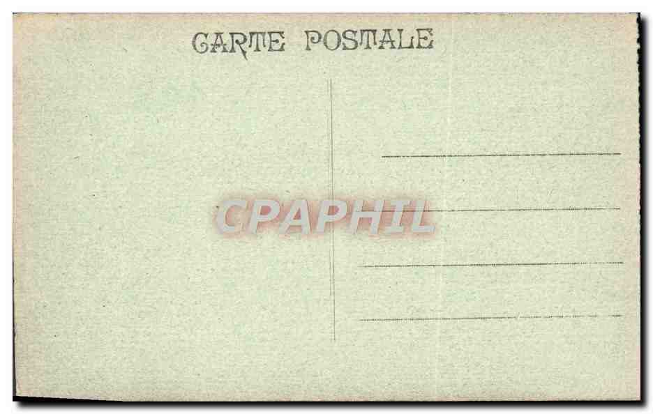 CPA Fez L'Oued Fez Donnant Sur la Makina — Rückseite