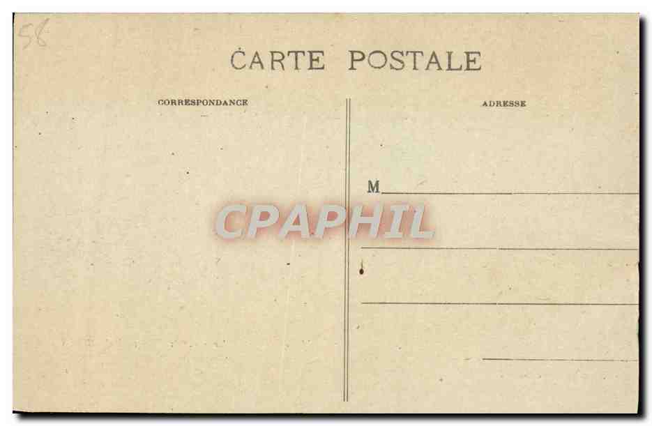 CPA Nevers Maison Mere des Soeurs de la Charite de Nevers Infirmerie Sainte Croix  — Rückseite
