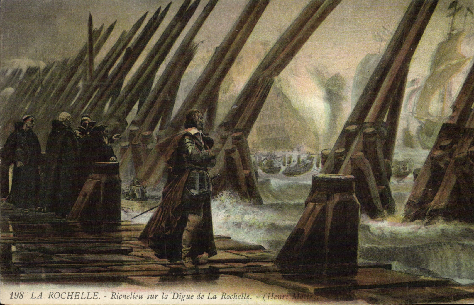 CPA La Rochelle Richelieu Sur la Digue 