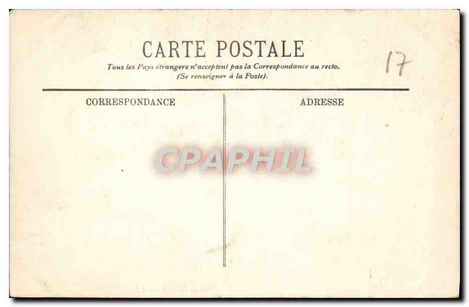 CPA La Rochelle Richelieu Sur la Digue  — Rückseite