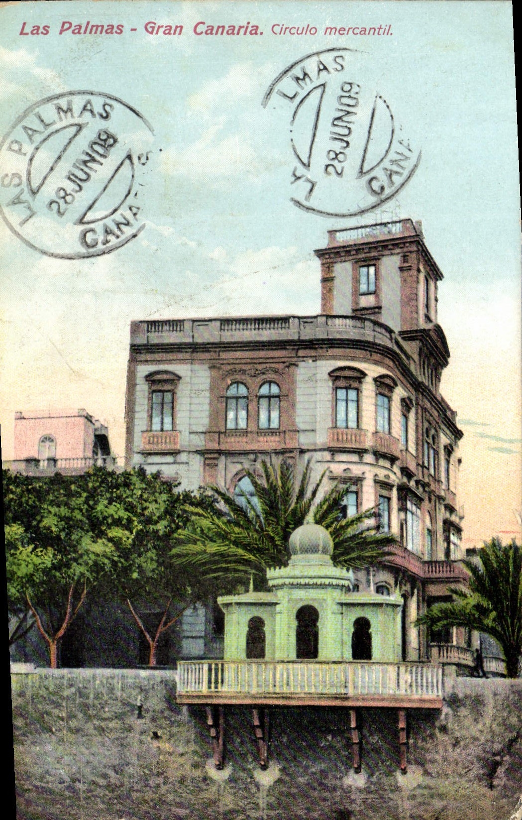 CPA Las Palmas Gran Canaria Circulo mercantil
