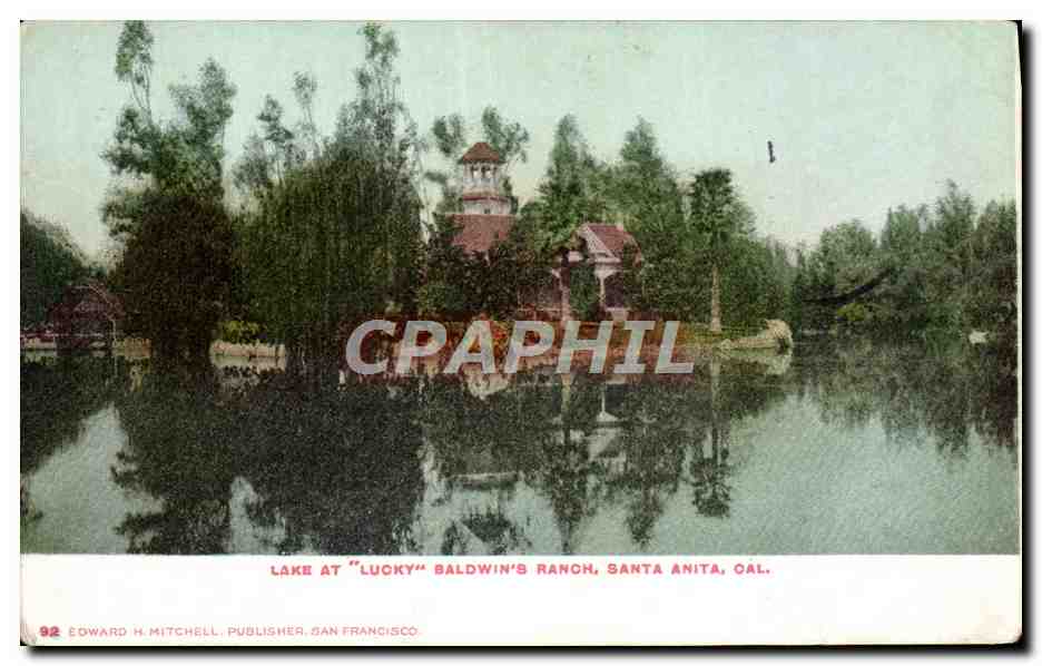 CPA Lake At Lucky Baldwings Ranch Santa Anita Cal