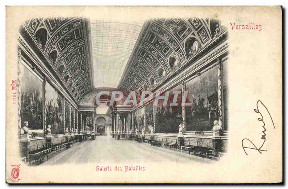 CPA Versailles Galerie des batailles 