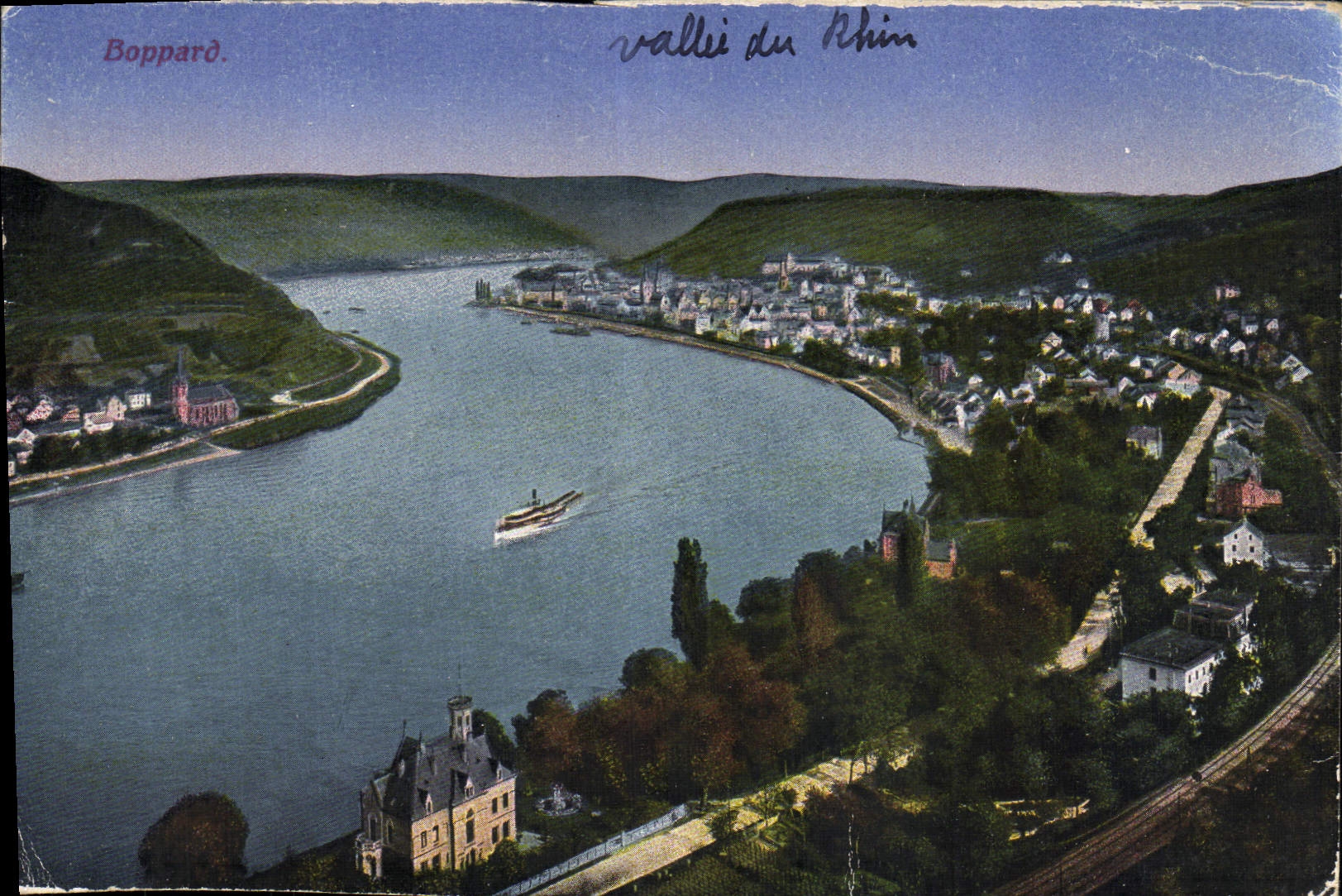 Boppard — Vallée du Rhin — éditeur non identifié