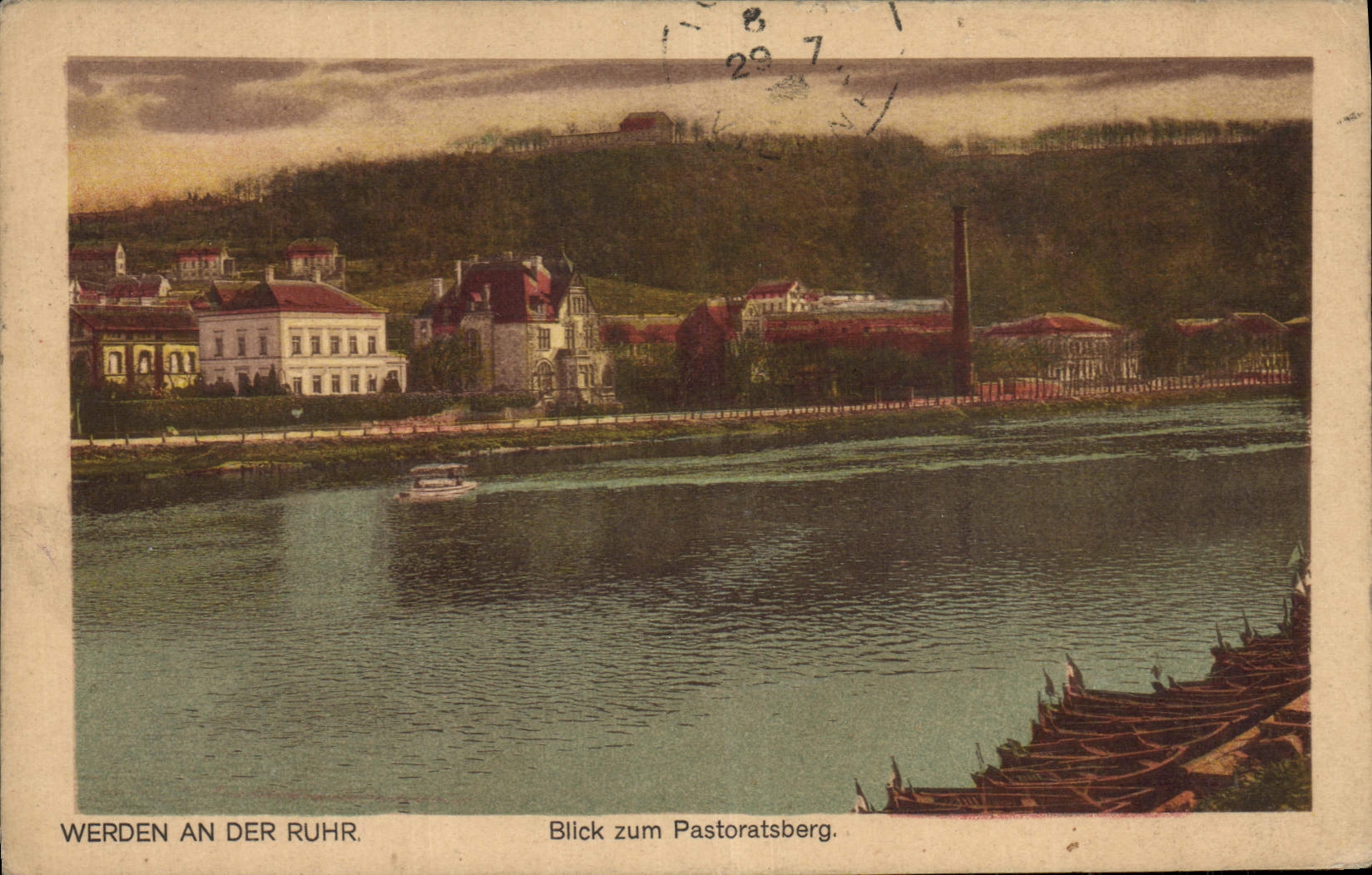 Werden an der Ruhr — Vue vers le Pastoratsberg — Hermann Loch, Dörrstung