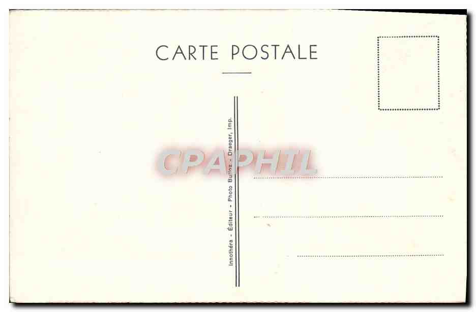 CPA Une Matinee Corot — Verso