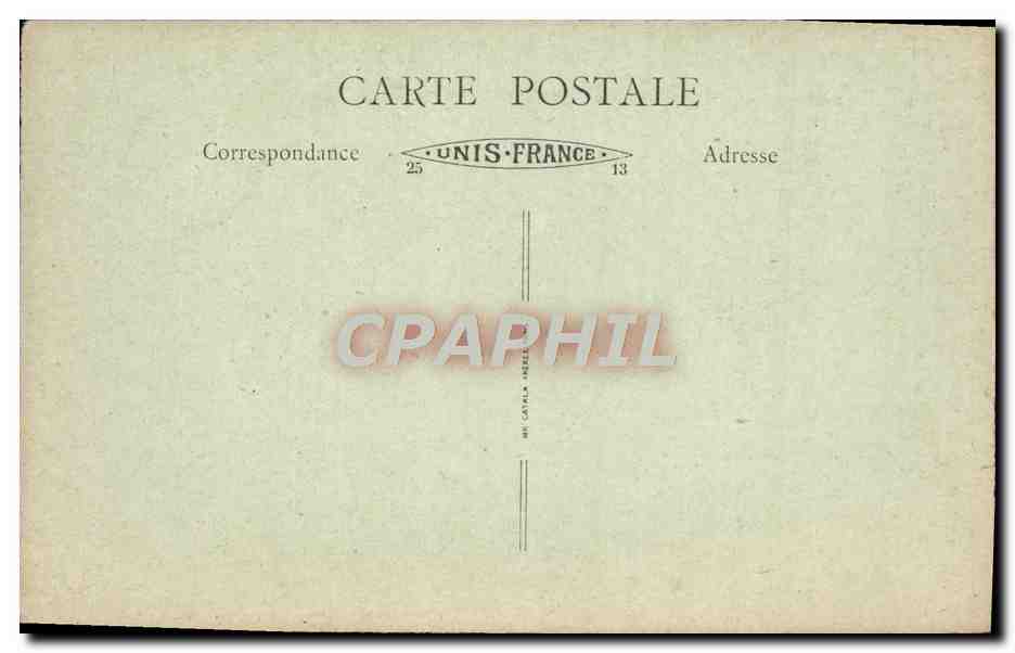 CPA Nice Vue Generale — Verso