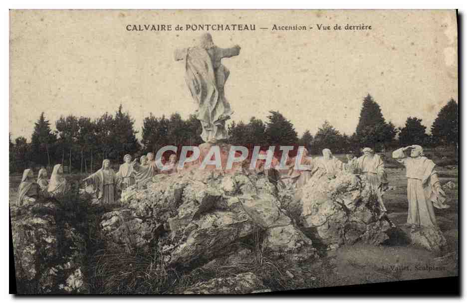 CPA Calvaire De Pontchateau Ascension Vue de derriere