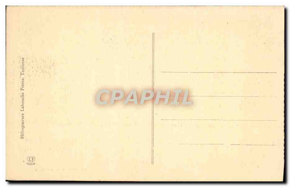 CPA Saint Bertrand De Comminges Porte ogivale dans le cloitre — Verso