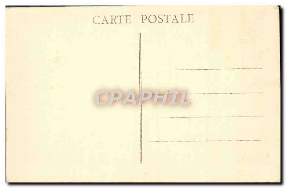 CPA Paris Ile De La Cite — Rückseite