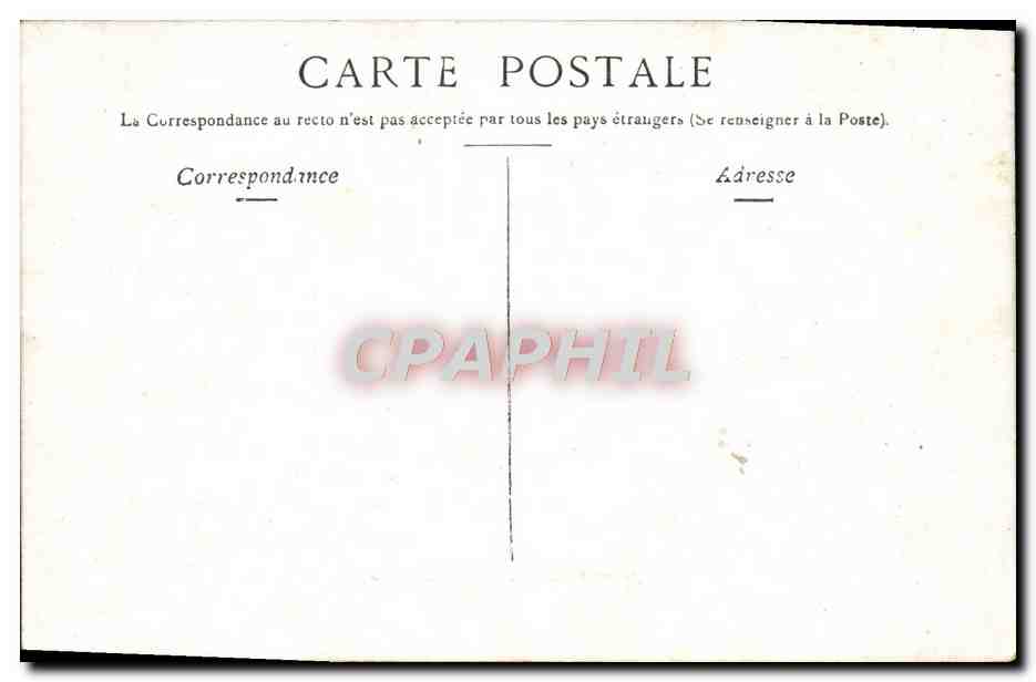 CPA Vichy Hall Promenoir Du Casino — Verso
