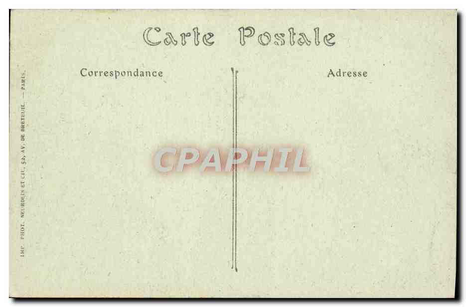 CPA Le Mans Abside De La Cathedrale Marche — Rückseite