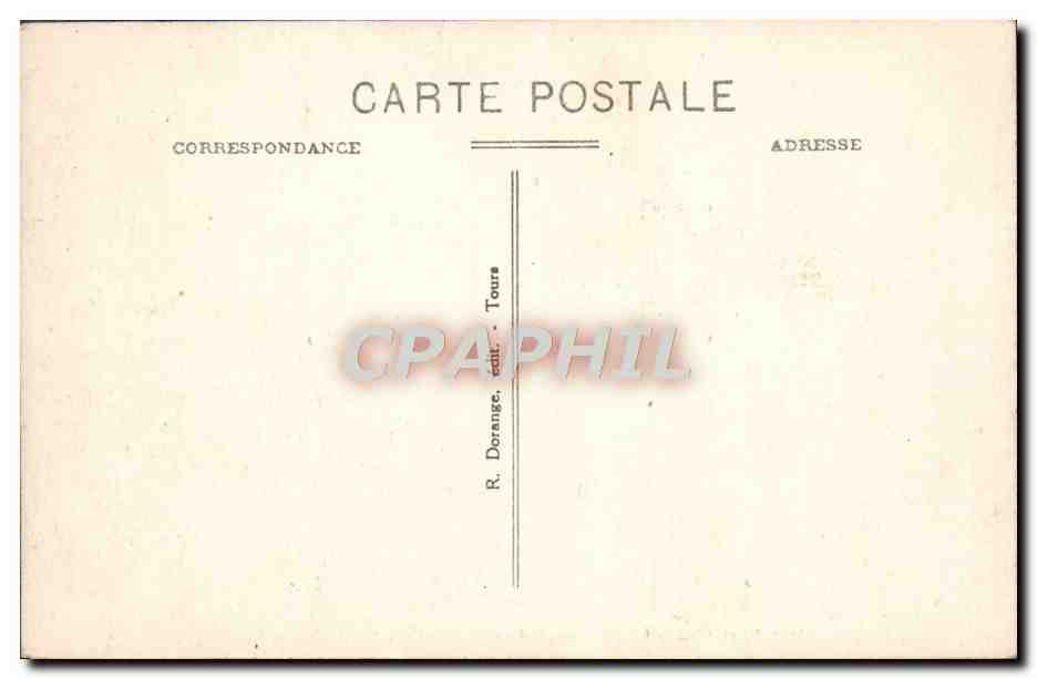 CPA Blois Le Chateau Le Grand Escalier Aile Francois 1er — Verso