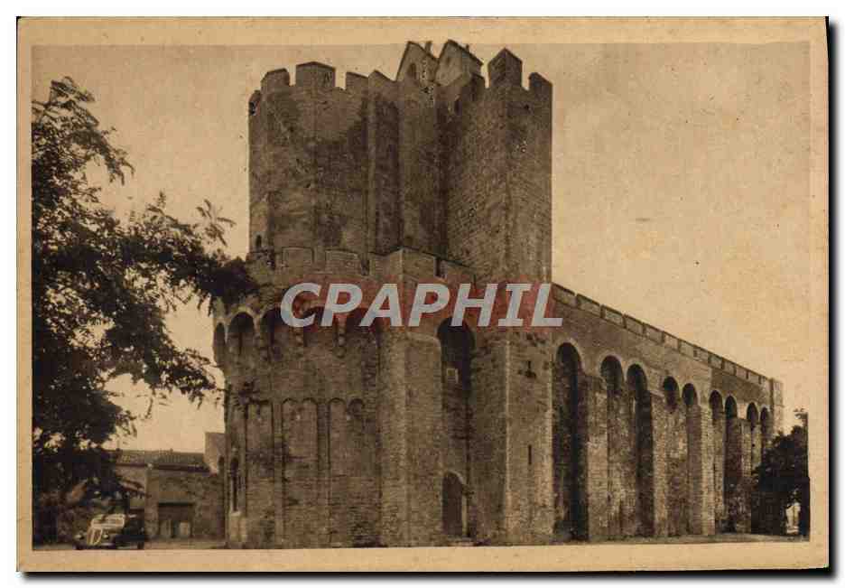Saintes-Maries-de-la-Mer — L'Église — Tabathémy, Héliogravure Camler Macon