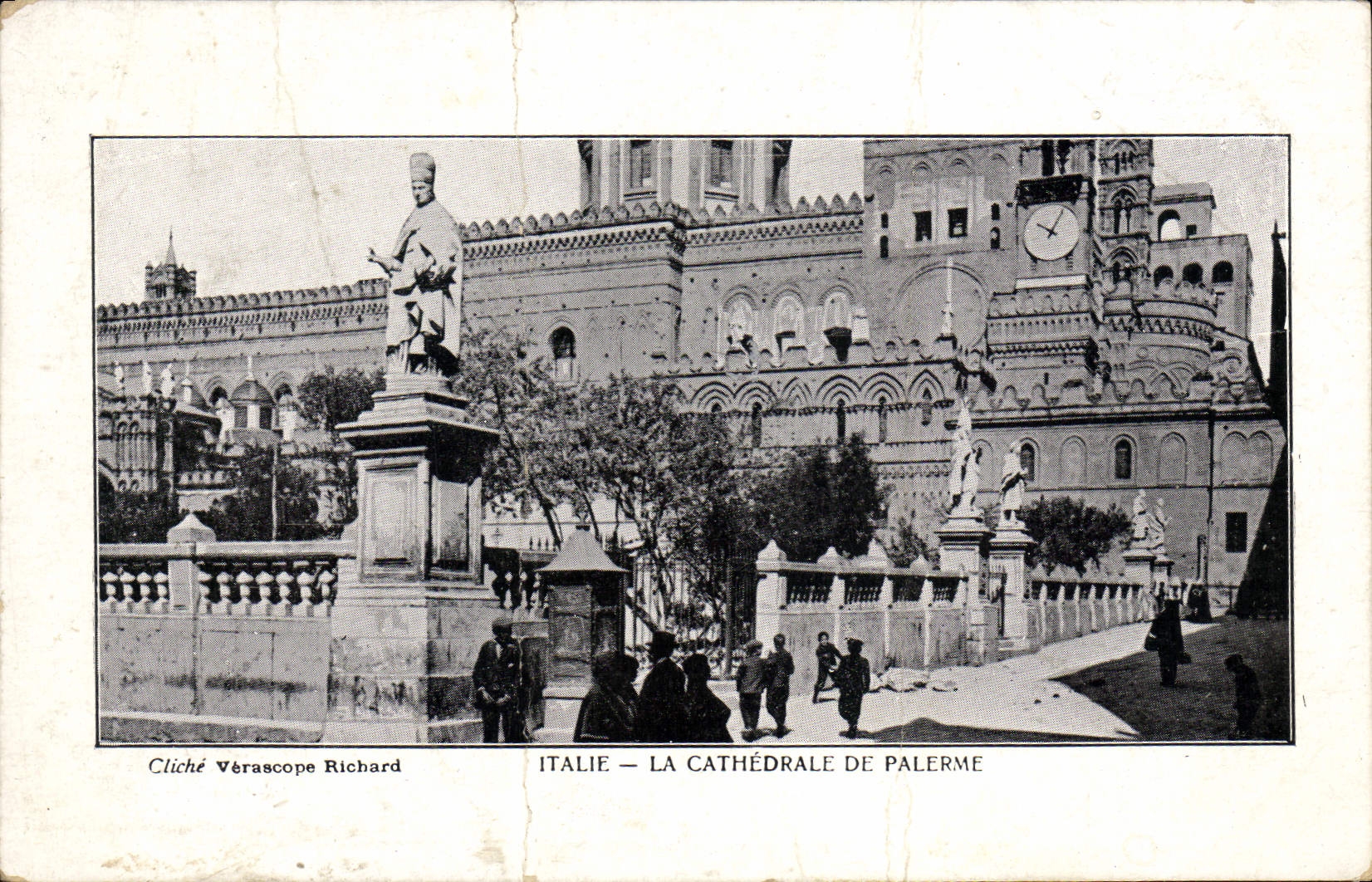 CPA Italie La Cathedrale De Palerme