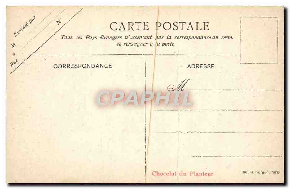 CPA Italie La Cathedrale De Palerme — Rückseite