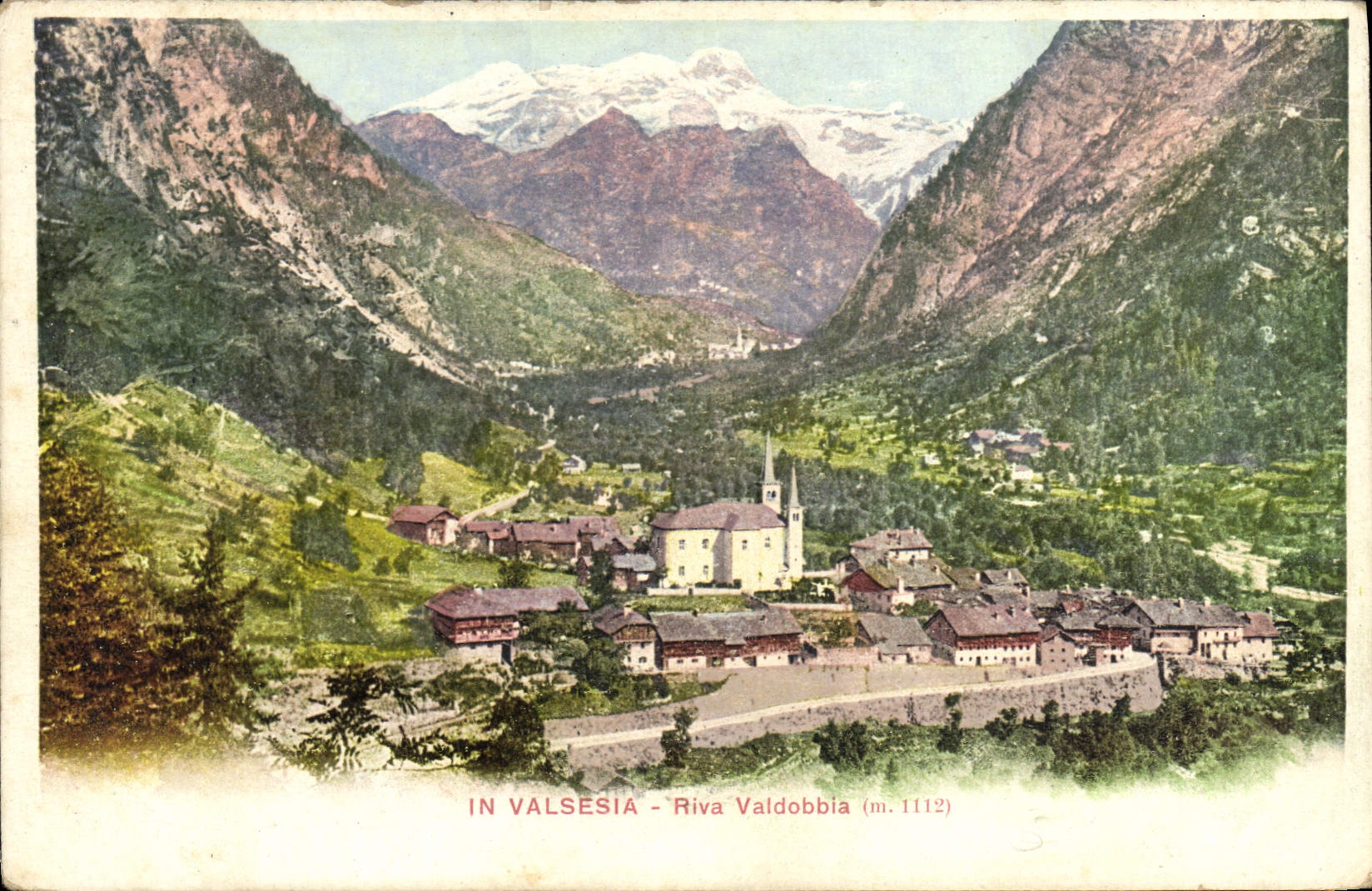 CPA In Valsesia Riva Valdobbia