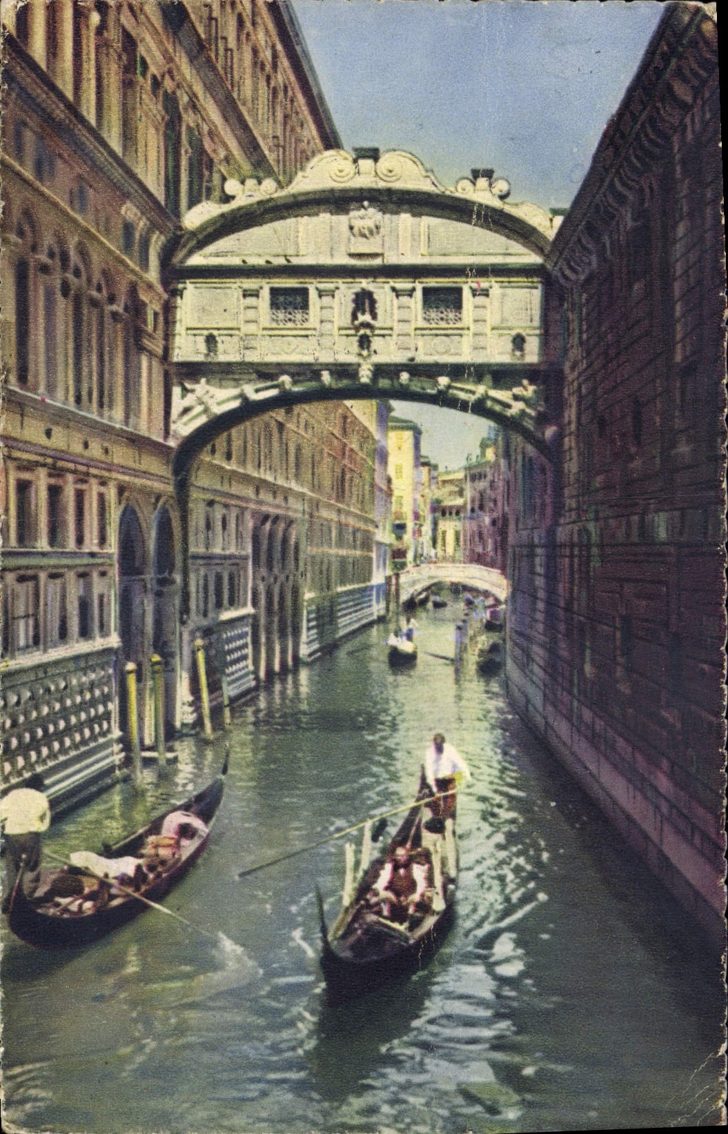 CPA Venezia Ponte Del Sospiri