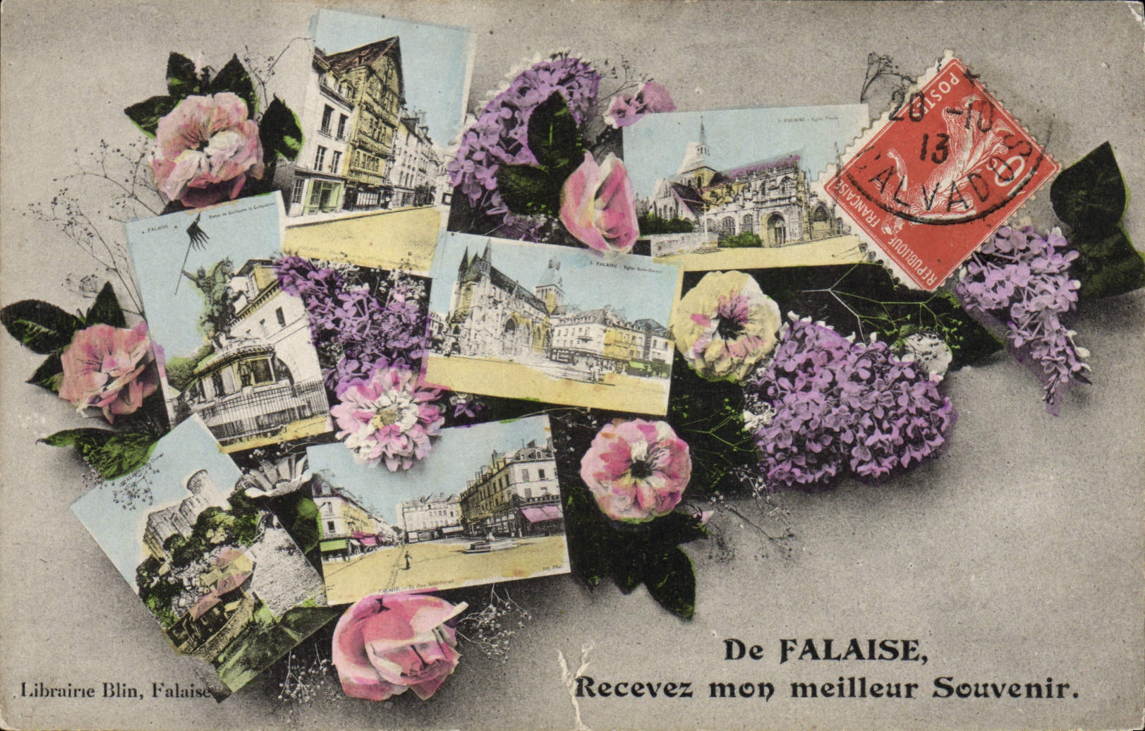 FALAISE — Souvenir — Librairie Blin, Falaise