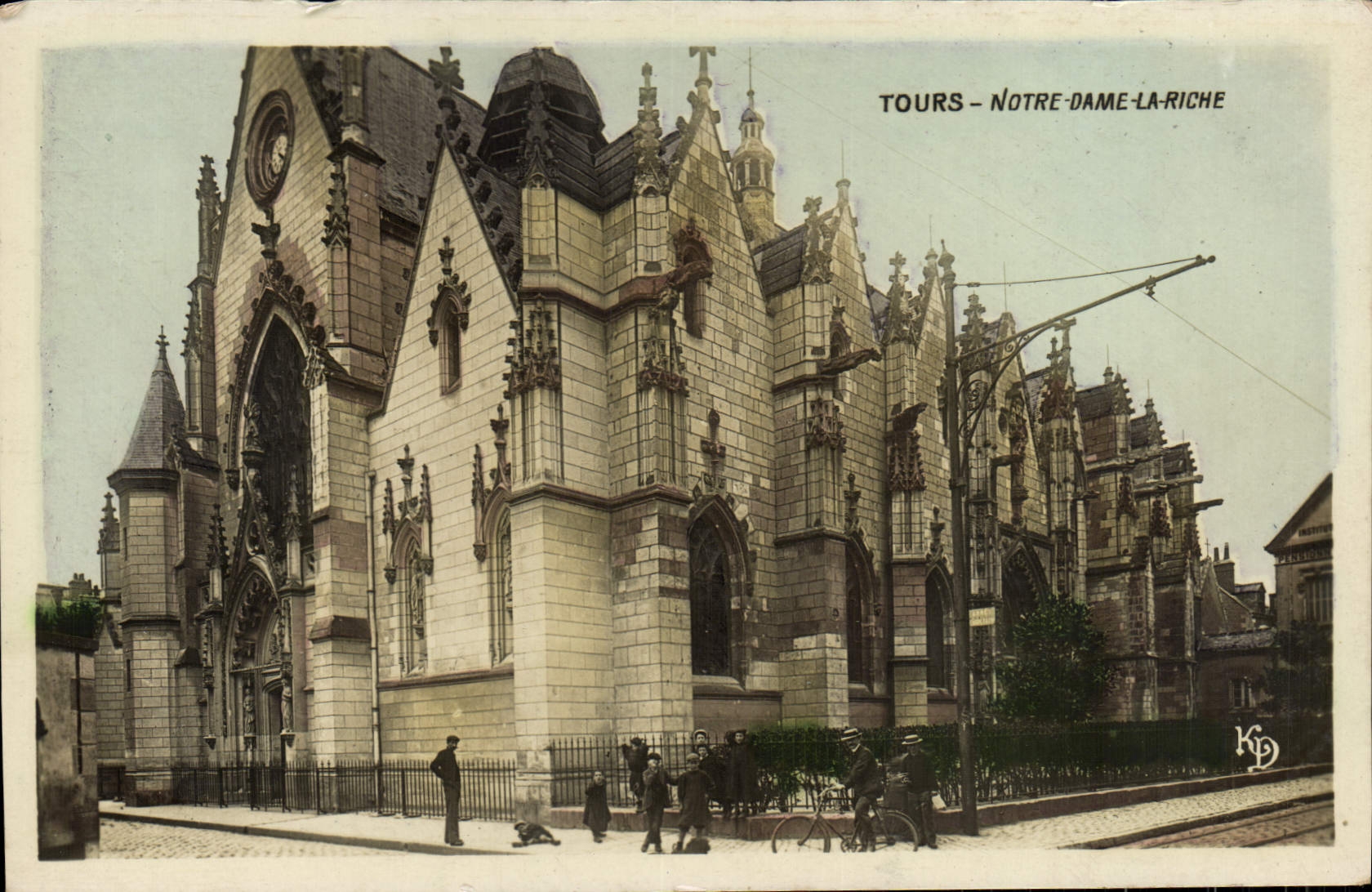 CPA Tours Notre Dame La Riche