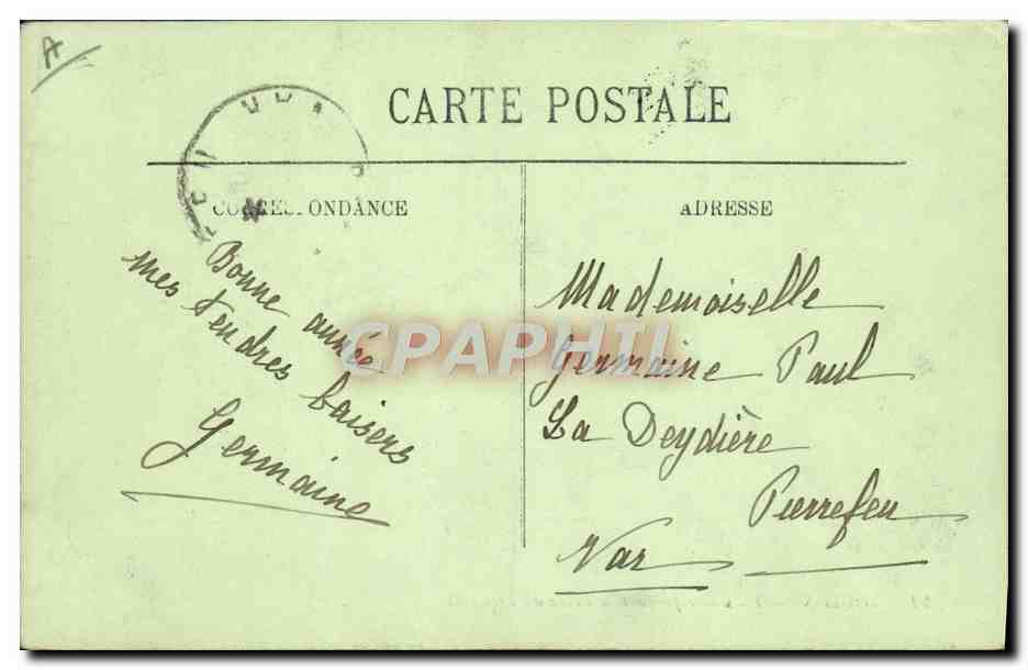 Toulon — L'Escadre pendant la Revue du Président — LL — Verso