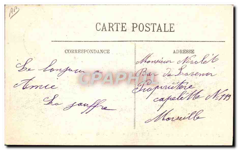 La catastrophe du cuirassé "Liberté" — 25 septembre 1911 — LL. Éditeur LL. — Achterkant