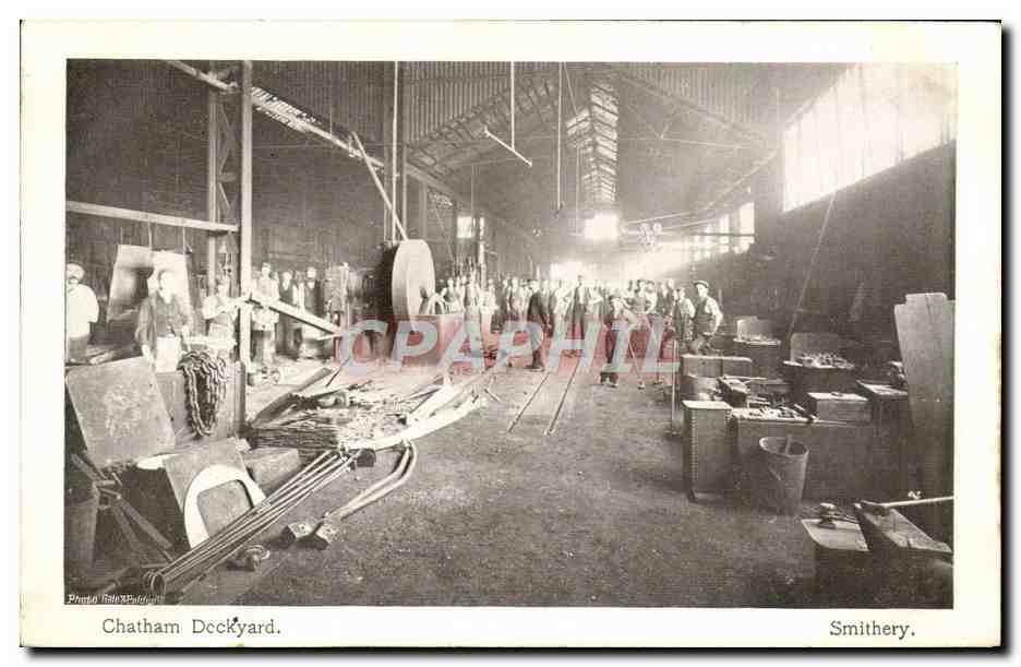 CPA Bateau Chatahm Dockyard Smithery 