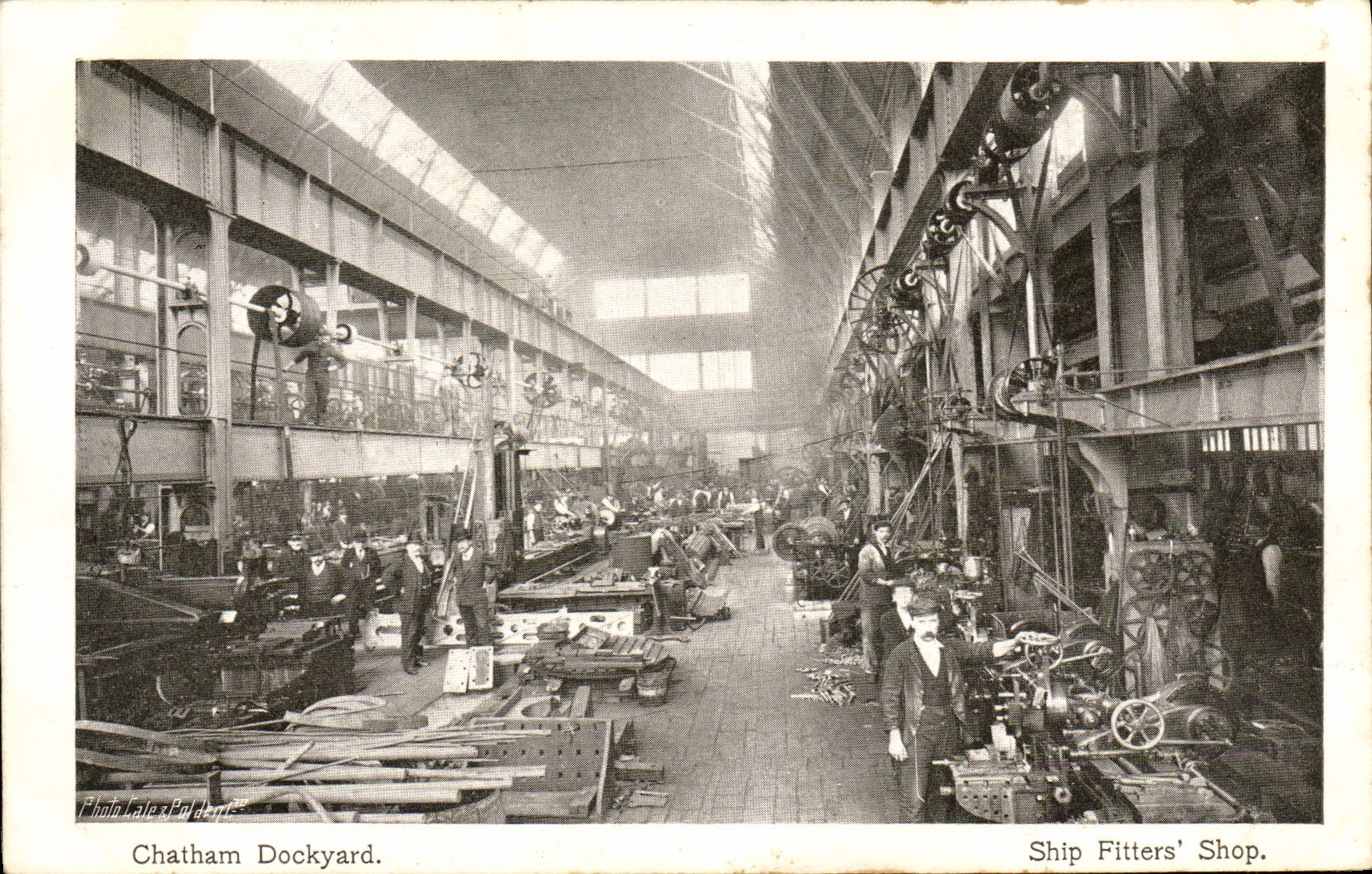 Chatham Dockyard — Ship Fitters' Shop — Photo Fales & Polden