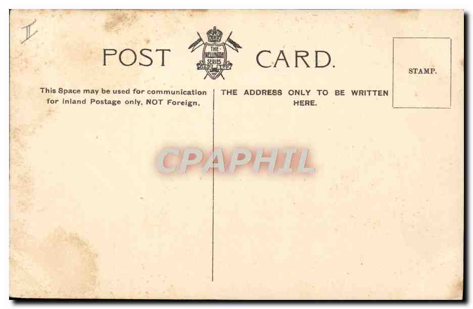 CPA Bateau HMS Excellent Parade ground  — Verso