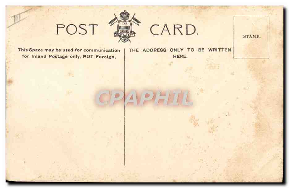 CPA Bateau HMS Excellent The ladysmith Gun — Verso