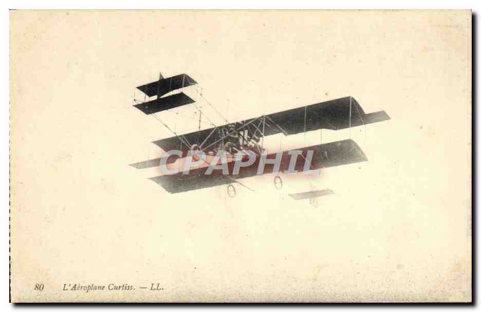CPA Avion Aviation Aeroplane Curtiss