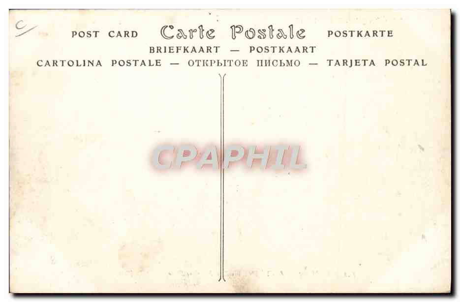 CPA Avion Aviation Monoplan Antoinette a l'appareillage  — Verso