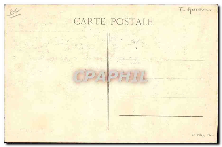 CPA Avion Aviation Aeroplane Caudron Type C33 Landaulet Monsieur Madame  — Rückseite