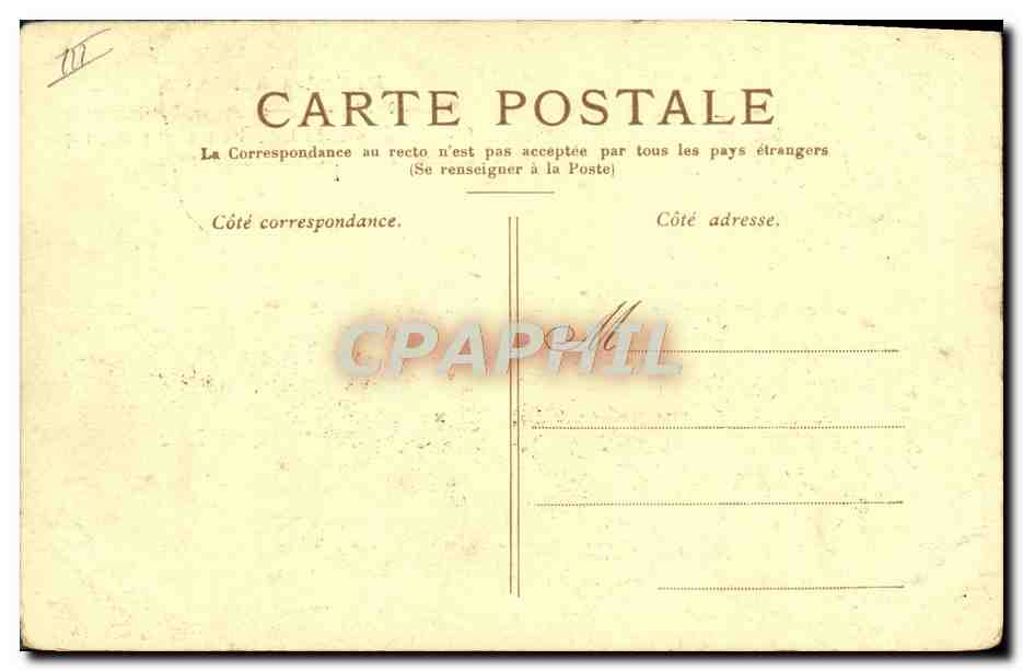 CPA Avion Aviation Monoplan Antoinette Latham Levavasseur  — Rückseite