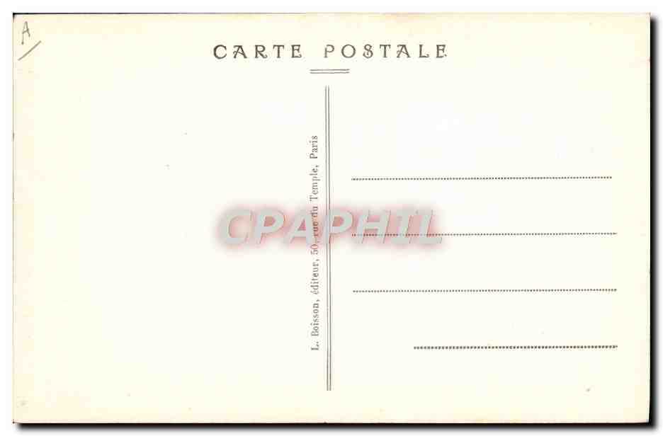 CPA Avion Aviation Avion Breguet 19 H2  — Verso