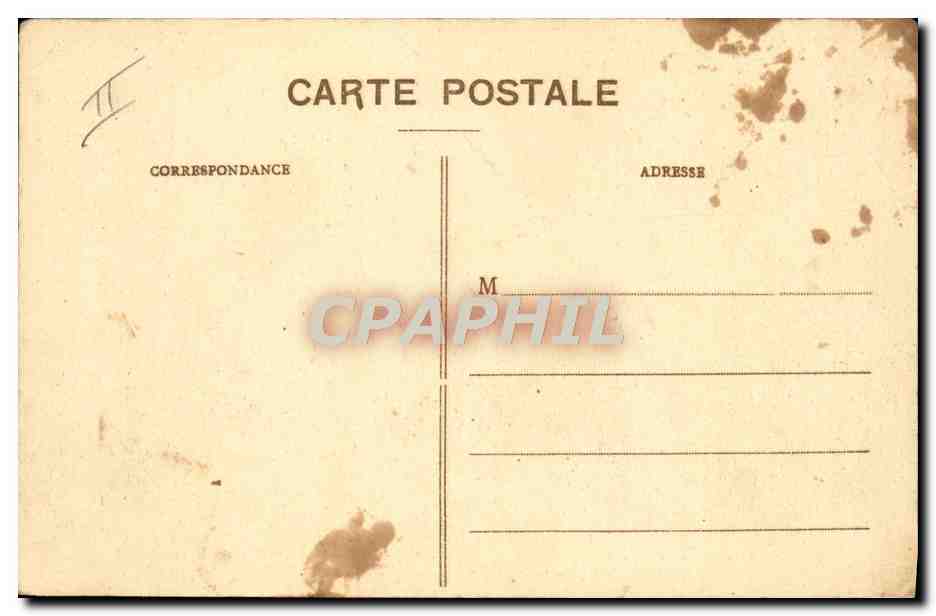 CPA Avion Aviation Deuxieme traversee de la Manche De Lesseps sur monoplan Bleriot en Fortes Tolles Continental  — Rückseite