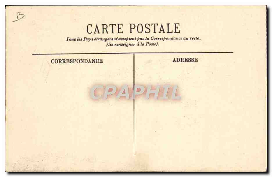 CPA Avion Aviation Le record de Paulhan  — Rückseite