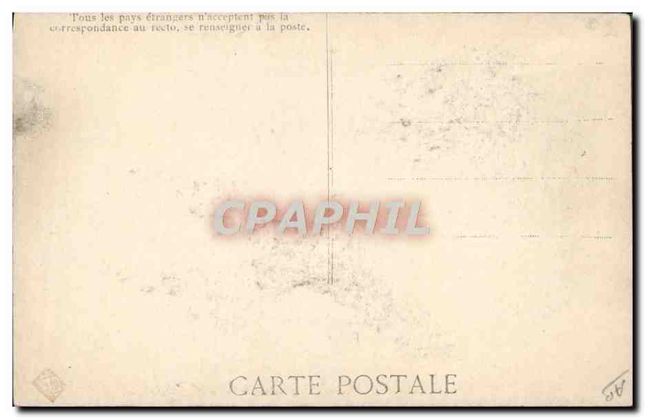 CPA Avion Aviation Simon sur monoplan Bleriot  — Rückseite
