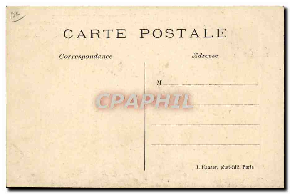CPA Avion Aviation le monoplan Antoinette pilote par Hubert Latham Moteur Antoinette — Rückseite