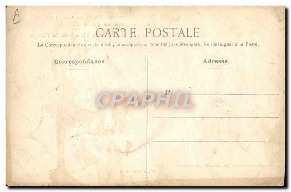 CPA Automobile Circuit de la Seine Inferieure Grand prix de l'ACF Eu Pont du chemin de fer et virage de la vierge  — Verso