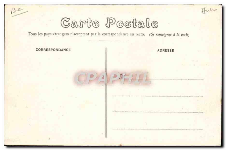 CPA Automobile Circuit de la Seine Inferieure De Dieppe a Euvermeu la route  — Verso